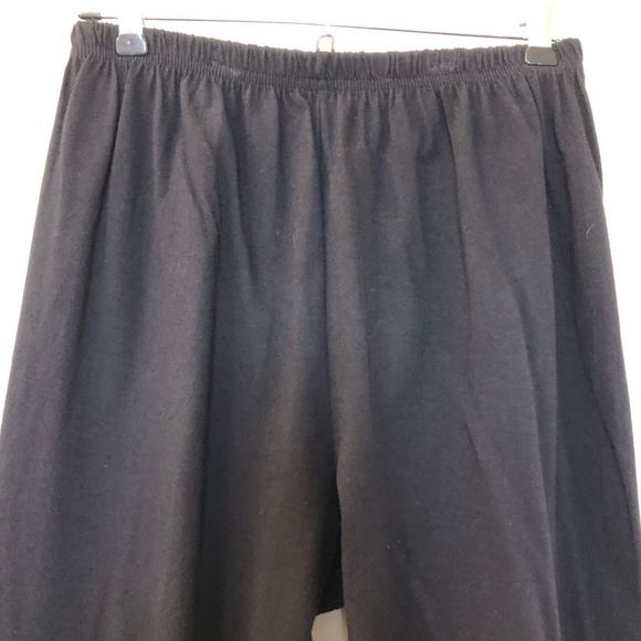 Vintage 1990s EZL Women's Black Painted Mayan Aztec Style Top and Pants Set - Picture 9 of 12